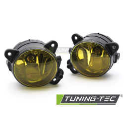 TUNING-TEC hmlové svetlá pre VW POLO 05-09 / T5 03-09 / CRAFTER 06-11 / TOUAREG 06-10 SKODA FABIA 04-09 / PRAKTIK, žltá