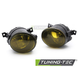 TUNING-TEC hmlové svetlá pre VW GOLF V / JETTA / AMAROK / SCIROCCO / UP SKODA CITIGO, žltá