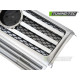 Body kit a vizuálne doplnky TUNING-TEC maska chladiča (Sport) pre MERCEDES W463 90-12, strieborný chróm | race-shop.sk