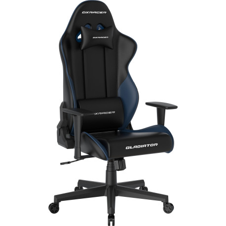 Kancelárske kreslá DXRacer GLADIATOR Herné kreslo, čierna/Modrá | race-shop.sk
