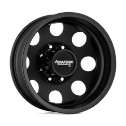American Racing AR204 BAJA DUALLY disk 16x6 8x170 125.1 ET-134, Satin black