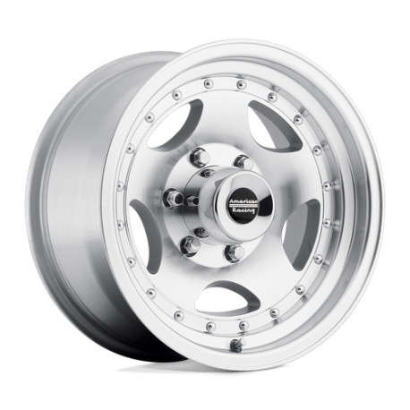 ALU disky American Racing American Racing AR23 disk 16x7 8x165.1 130.81 ET-6, Silver | race-shop.sk