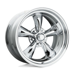 American Racing Vintage VN615 TORQ THRUST II 1 PC disk 22x9 5x127 83.06 ET15, Chrome