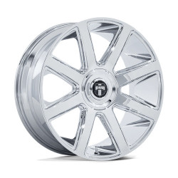 DUB DC273 PULL disk 24x9 5x115/5x120 74.1 ET15, Chrome