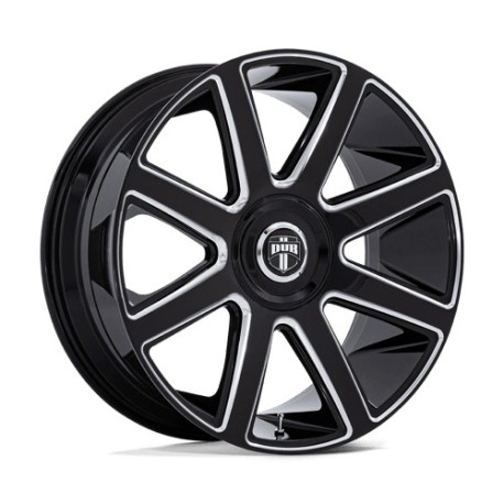 ALU disky DUB DUB DC273 PULL disk 24x9 5x115/5x120 74.1 ET38, Gloss black | race-shop.sk