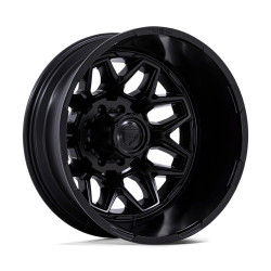 Fuel D871 FLUX DUALLY disk 20x8.25 8x200 142 ET-201, Black