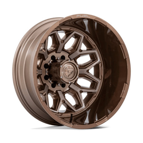 ALU disky Fuel Fuel D876 FLUX DUALLY disk 20x8.25 8x210 154.3 ET-201, Platinum bronze | race-shop.sk