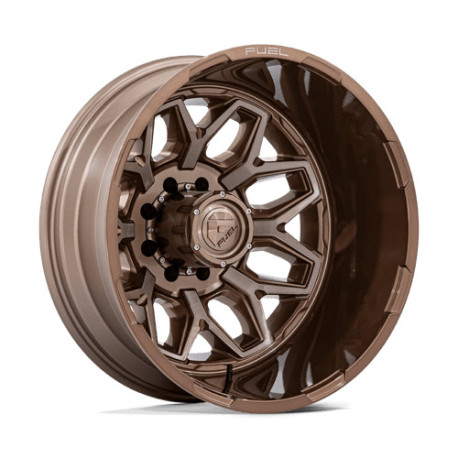 ALU disky Fuel Fuel D876 FLUX DUALLY disk 22x8.25 8x210 154.3 ET-201, Platinum bronze | race-shop.sk