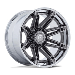 Fuel FC401 BRAWL disk 20x10 8x170 125.1 ET-18, Platinum