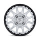 ALU disky Fuel Fuel UTV FV866 PISTON disk 15x7 6x139.7 100.3 ET38, Hyper silver | race-shop.sk