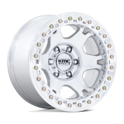 KMC KM238 VI BEADLOCK disk 17x9 6x139.7 108 ET-38, Silver