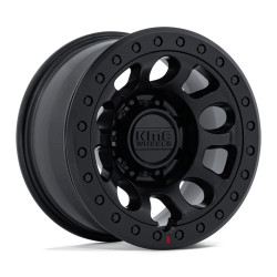 KMC KM241 E25 BEADLOCK disk 17x9 8x165.1 125.1 ET-12, Black