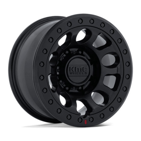 ALU disky KMC KMC KM241 E25 BEADLOCK disk 17x9 8x170 125.1 ET-38, Black | race-shop.sk