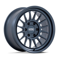 KMC KM447 IMPACT FORGED MONOBLOCK disk 18x9 6x139.7 106.1 ET0, Metallic blue