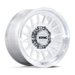 KMC KM452 IMPACT FORGED MONOBLOCK disk 18x9 8x165.1 125.1 ET0, Silver