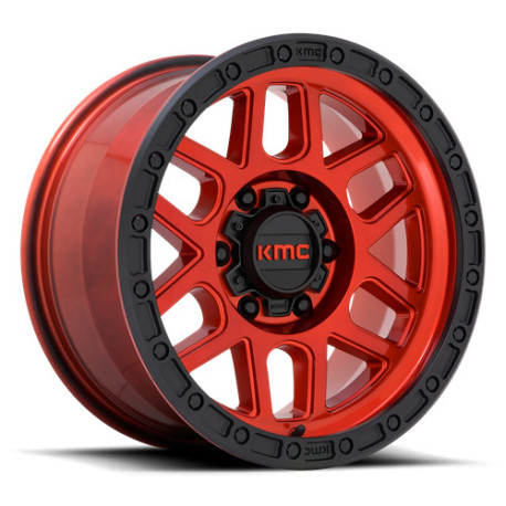 ALU disky KMC KMC KM544 MESA disk 17x9 6x139.7 106.1 ET18, Candy red | race-shop.sk