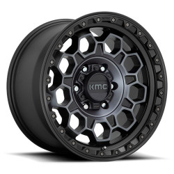KMC KM545 TREK disk 17x9 6x139.7 106.1 ET-12, Satin black