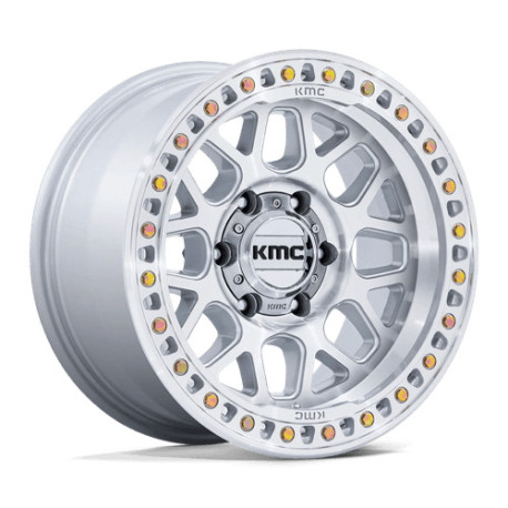 ALU disky KMC KMC KM549 GRS disk 18x9 5x127 71.5 ET18, Gloss silver | race-shop.sk