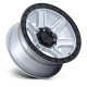 ALU disky KMC KMC KM551 OUTRUN disk 17x8.5 6x139.7 106.1 ET-10, Silver | race-shop.sk