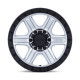 ALU disky KMC KMC KM551 OUTRUN disk 17x8.5 6x139.7 106.1 ET-10, Silver | race-shop.sk