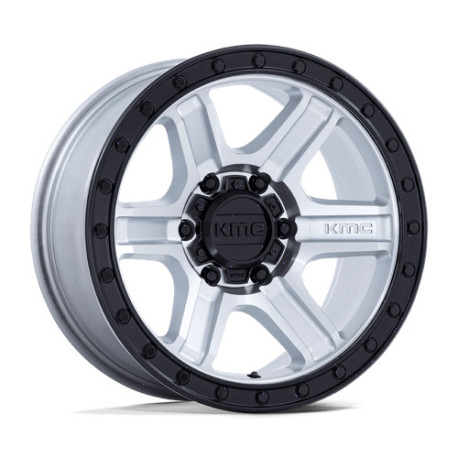 ALU disky KMC KMC KM551 OUTRUN disk 18x9 5x127 71.5 ET18, Silver | race-shop.sk