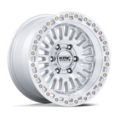 ALU disky KMC KMC KM554 AZTEC disk 17x8.5 6x135 87.1 ET0, Gloss silver | race-shop.sk