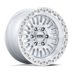 KMC KM554 AZTEC disk 17x8.5 6x139.7 106.1 ET0, Gloss silver