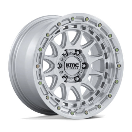 ALU disky KMC KMC KM556 CRUX disk 17x8.5 6x135 87.1 ET25, Gloss silver | race-shop.sk