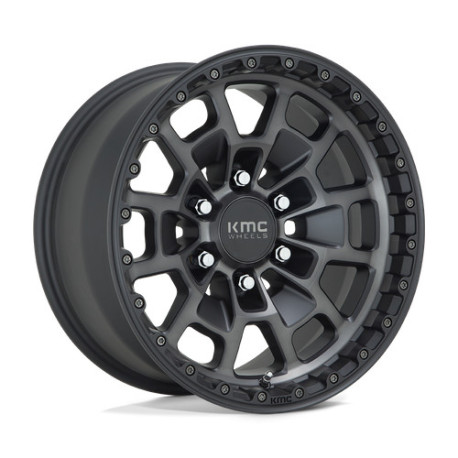 ALU disky KMC KMC KM718 SUMMIT disk 16x8 6x120 66.9 ET0, Satin black | race-shop.sk