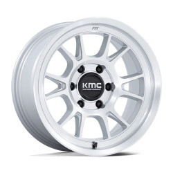 KMC KM729 RANGE disk 17x8.5 5x127 71.5 ET0, Gloss silver