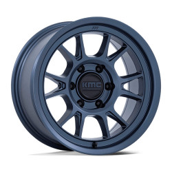 KMC KM729 RANGE disk 17x8.5 6x120 66.9 ET-10, Metallic blue