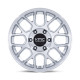 ALU disky KMC KMC KM730 HATCHET disk 17x8.5 6x139.7 106.1 ET-10, Gloss silver | race-shop.sk