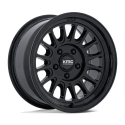 KMC KM733 IMPACT FFT disk 17x8.5 6x139.7 106.1 ET25, Gloss black