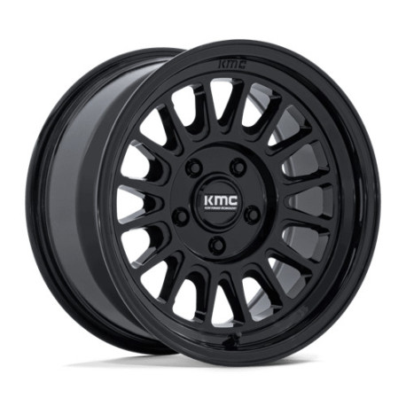 ALU disky KMC KMC KM733 IMPACT FFT disk 17x8.5 6x139.7 108 ET35, Gloss black | race-shop.sk