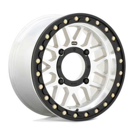 ALU disky KMC KMC Powersports KS235 GRENADE BEADLOCK disk 15x10 4x156 132 ET0, Silver | race-shop.sk
