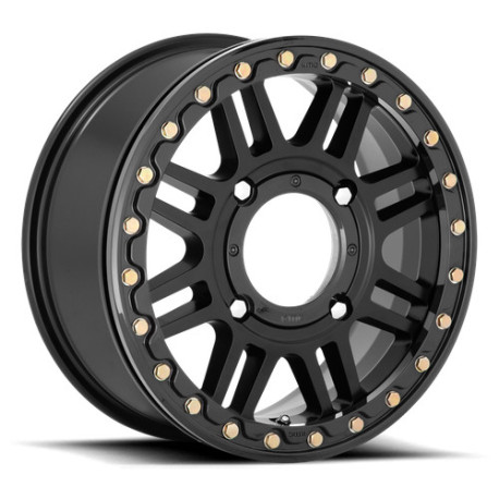 ALU disky KMC KMC Powersports KS250 CAGE BEADLOCK disk 15x6 4x137 112.1 ET38, Satin black | race-shop.sk