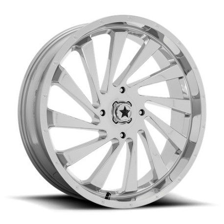 ALU disky MSA MSA Offroad Wheels M46 BLADE disk 24x7 4x137 112.1 ET0, Chrome | race-shop.sk