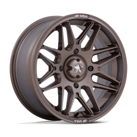 ALU disky MSA MSA Offroad Wheels M52 RADAR disk 14x7 4x137 96 ET-47, Matte bronze | race-shop.sk