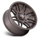 ALU disky MSA MSA Offroad Wheels M52 RADAR disk 14x7 5x114.3 72.56 ET10, Matte bronze | race-shop.sk