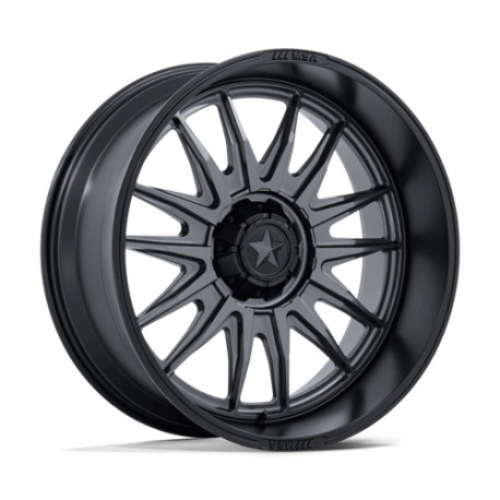 ALU disky MSA MSA Offroad Wheels M55 COMMANDER disk 15x7 6x139.7 100.3 ET10, Matte gunmetal | race-shop.sk