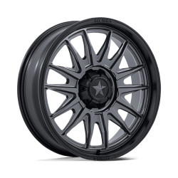 MSA Offroad Wheels M55 COMMANDER disk 20x7 4x110 86 ET0, Matte gunmetal