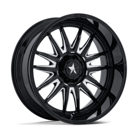 ALU disky MSA MSA Offroad Wheels M55 COMMANDER disk 24x7 6x139.7 100.3 ET0, Gloss black | race-shop.sk