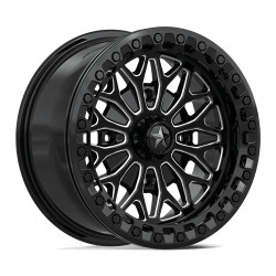 MSA Offroad Wheels MA53 BOLO BEADLOCK disk 15x7 4x110 86 ET10, Gloss black