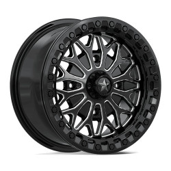 MSA Offroad Wheels MA53 BOLO BEADLOCK disk 15x7 4x110 86 ET38, Gloss black