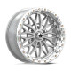 ALU disky MSA MSA Offroad Wheels MA53 BOLO BEADLOCK disk 18x7 6x139.7 100.3 ET10, Gloss silver | race-shop.sk