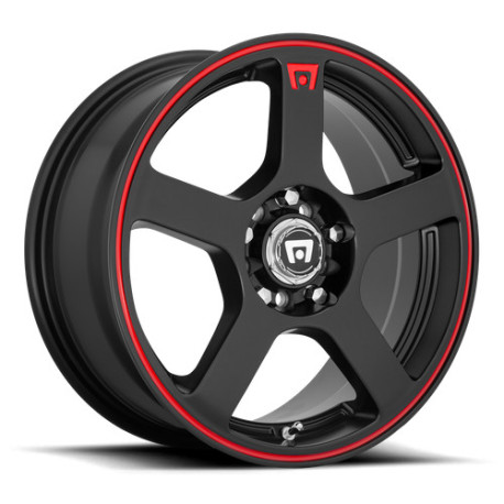 ALU disky Motegi Motegi MR116 FS5 disk 17x7 4x108/4x114.3 72.56 ET40, Matte black | race-shop.sk