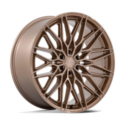 Niche NC278 CALABRIA 6 disk 24x10 6x135 87.1 ET30, Platinum bronze