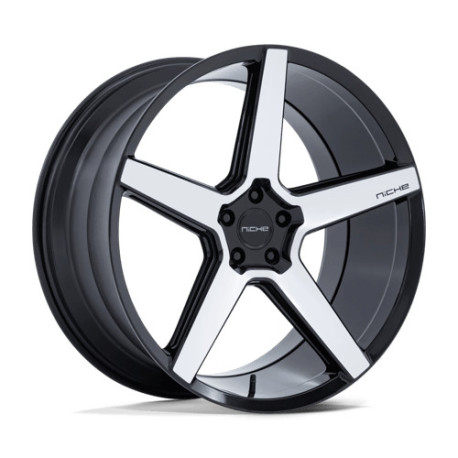 ALU disky Niche Niche NC283 MODENA disk 22x10.5 5x112 66.56 ET38, Gloss black | race-shop.sk