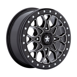 MSA Offroad Wheels M48 PORTAL BEADLOCK disk 15x6 4x110 86 ET38, Gloss black