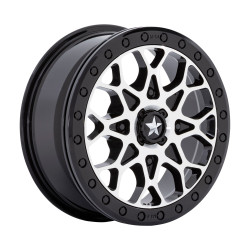 MSA Offroad Wheels M48 PORTAL BEADLOCK disk 15x6 4x156 115.1 ET38, Gloss black